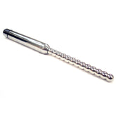 Rouge Stainless Steel Vibrating Ribbed Urethral Probe > Bondage Gear > Medical Instruments